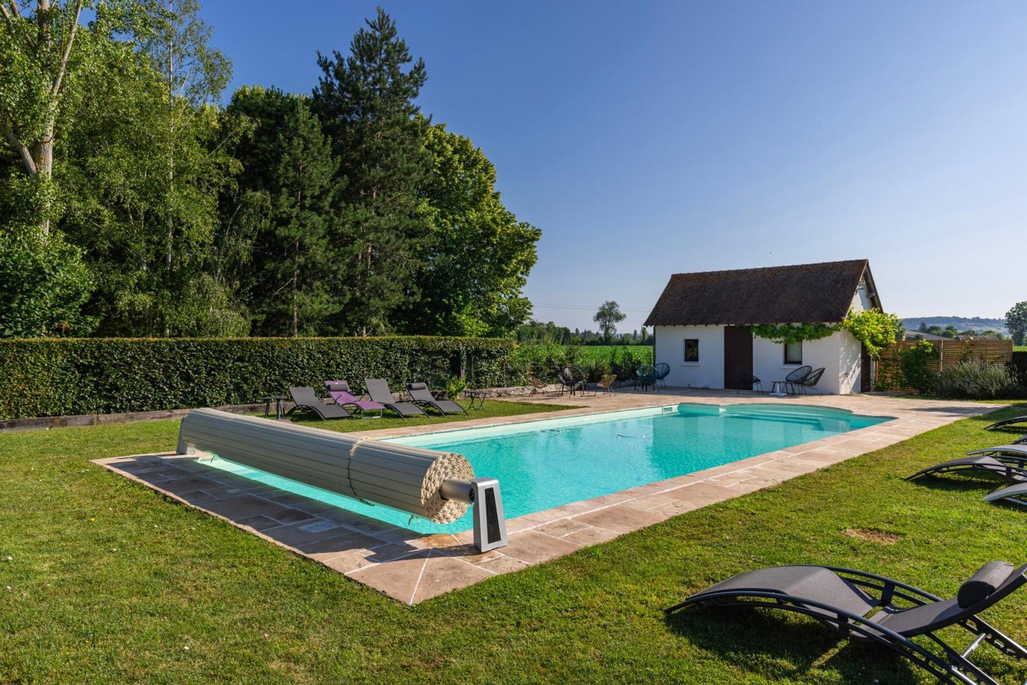 Bagatelle Avec Jardin Et Piscine Chauffee Villa Bieville-en-Auge Ngoại thất bức ảnh